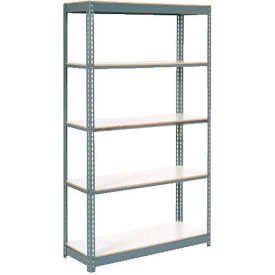 GoVets 5 Shelf Heavy Duty Boltless Shelving Starter 48