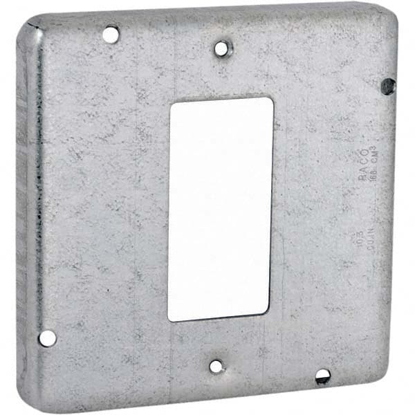 Electrical Box Cover: Steel MPN:856