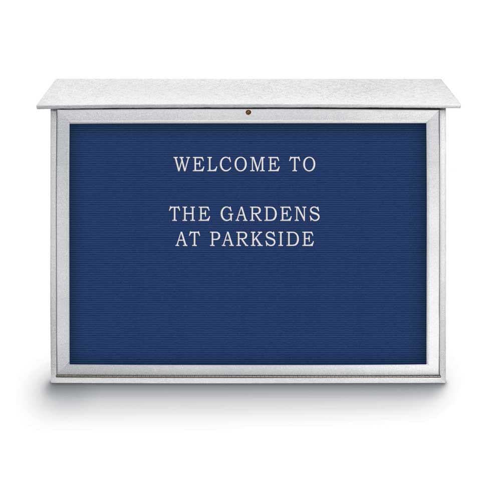 Enclosed Letter Board: 45