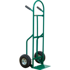 Wesco® Greenline 646 Hand Truck w/ Dual Pin Handle PE Pneumatic Wheels 600 lb. Capacity 210359