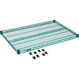 Nexel® S2436G Poly-Green® Epoxy Wire Shelf 36