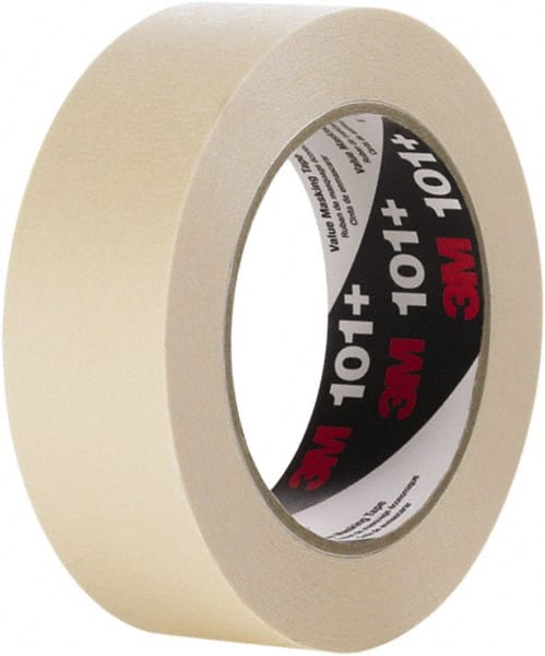 Masking Tape: 48 mm Wide, 60 yd Long, 5.1 mil Thick, Tan MPN:7100293677