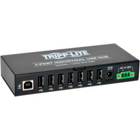 Tripp Lite 7-Port Industrial-Grade USB 2.0 Hub - 15 kV ESD Immunity Metal Housing U223-007-IND