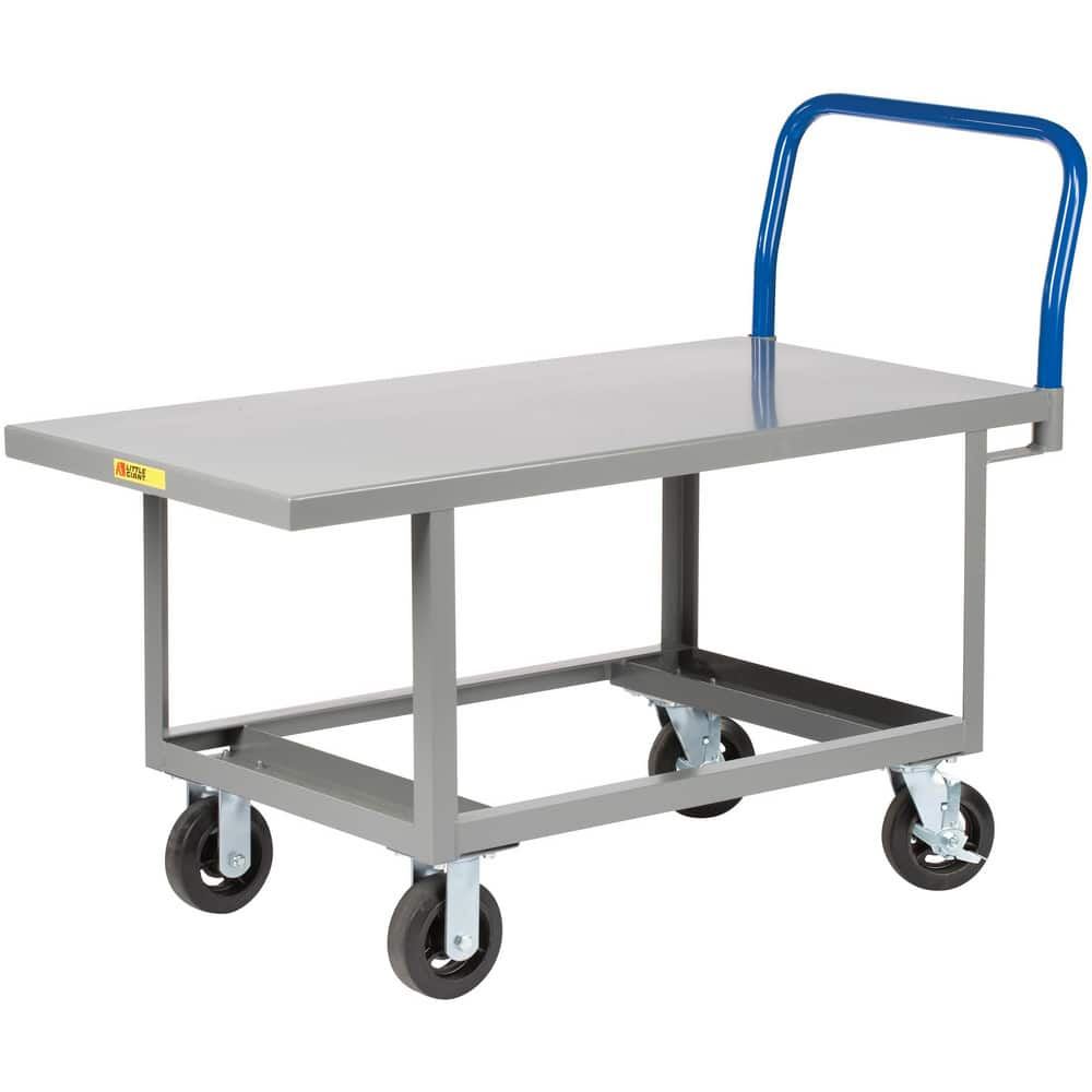 Bar, Panel & Platform Trucks, Type: Work-Height Platform Truck with Open Base , Load Capacity (Lb. - 3 Decimals): 2000.000 , Body Material: Steel  MPN:RNB-3060-6MRBK