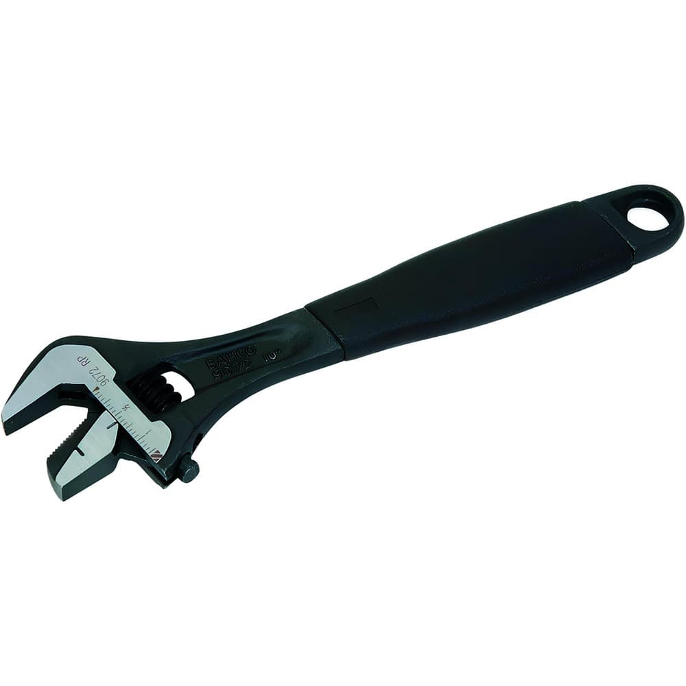 Adjustable Wrenches, Overall Length (Inch): 6 , Finish: Black Phosphate , Handle Type: Ergonomic , Measuring Scale: Yes , Insulated: No  MPN:BAH9070RPUS