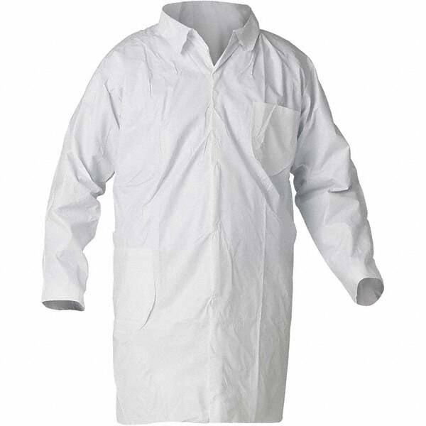 Lab Coat: Size 2X-Large, Microporous Film Laminate MPN:44455