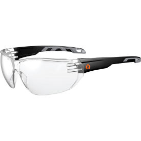 Ergodyne® Skullerz® VALI-AFAS Frameless Safety Glasses Clear Lens Matte Black Frame 59205