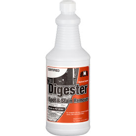 Nilodor Certified® Bacteria/Enzyme Digester Liquid Spotter Quart Bottle 6/Case C328-009