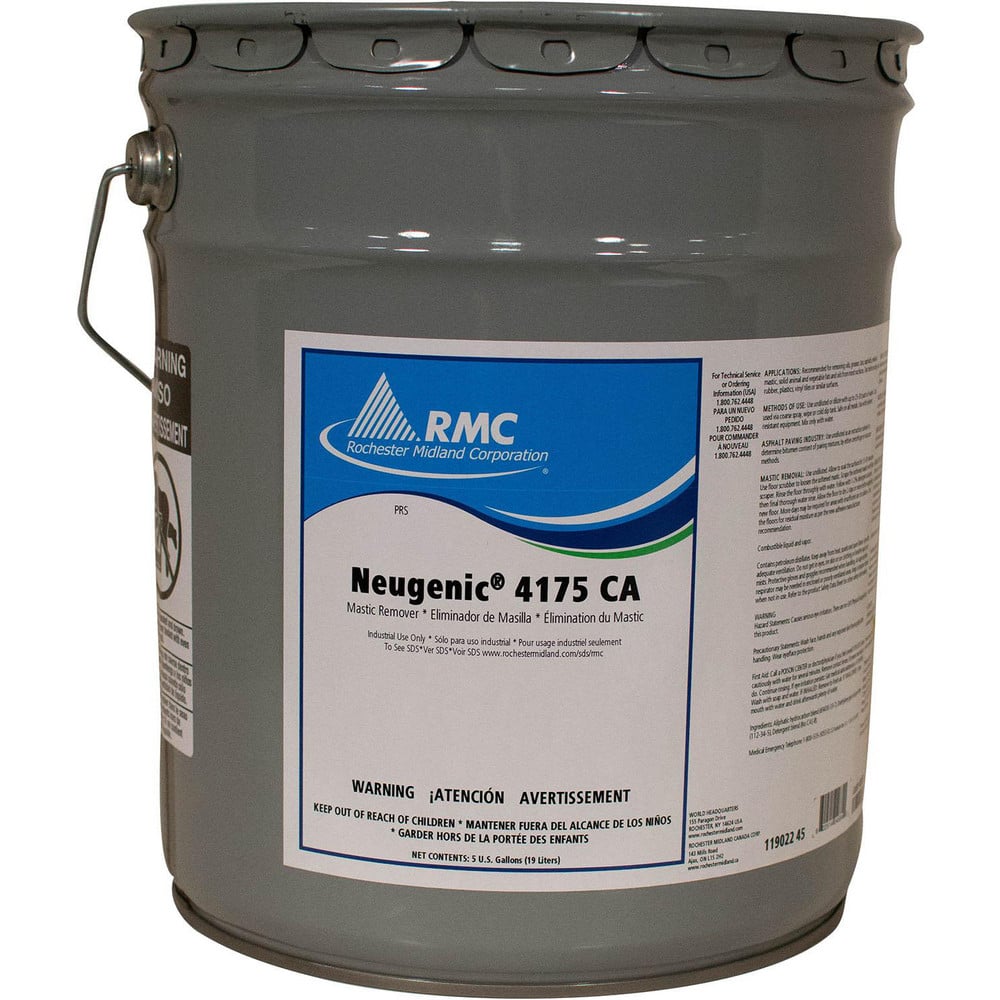 Adhesive, Graffiti & Rust Removers, Remover Type: Adhesive Remover , Form: Liquid , Container Type: Pail, Bucket , Container Size: 5 gal, 5 gal (Pail)  MPN:11902245