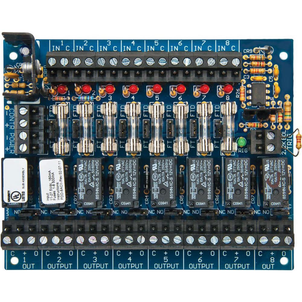 Electromagnet Lock Accessories, Accessory Type: Power Supplies , For Use With: Securitron Power Supplies  MPN:PDB-8F8R2
