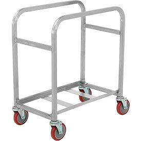 Winholt Mobile Stainless Steel Lug Cart SS-L-2 Capacity 2 Lug 25