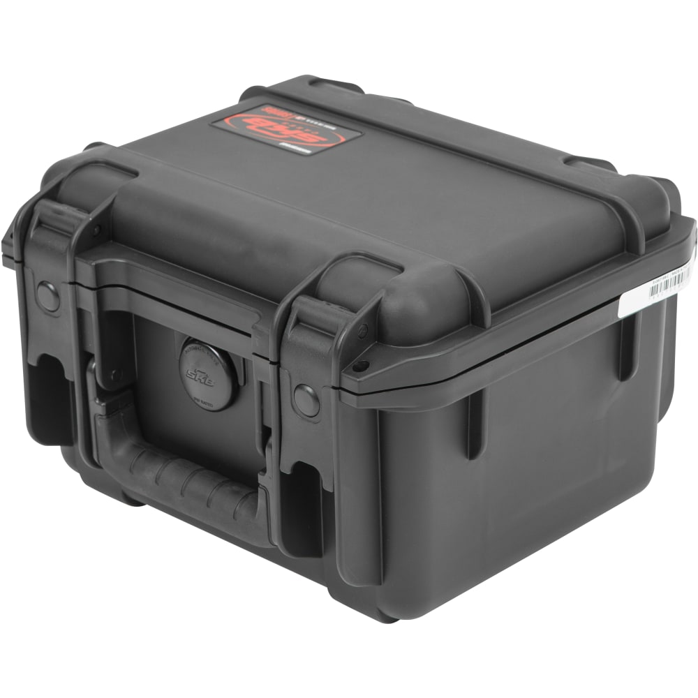 SKB Cases iSeries Injection-Molded Mil-Standard Waterproof Case With Padded Dividers, 8-1/2inH x 6-3/8inW x 6-1/8inD MPN:3I-0907-6DT