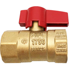 THEWORKS® Brass Gas Valve - 1/2 FIP LFBV169