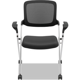 HON® VL314 Mesh Back Nesting Chair - Pack of 2 BSXVL314SLVR