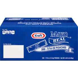 KRAFT Mayo Real Mayonnaise Single Serve Packets 0.44 oz 200 Count 22001118