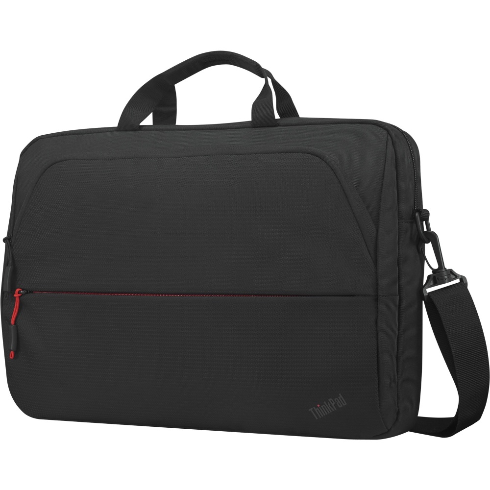 Lenovo Carrying Case for 13in to 14in Lenovo Notebook - Black - Polyester, Polyethylene Terephthalate (PET) - Nylon Exterior Material - Shoulder Strap, Trolley Strap - 10.4in Height x 14.6in Width x 2in Depth (Min Order Qty 2) MPN:4X41D97727