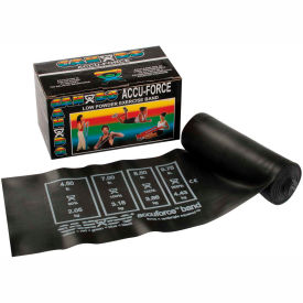 CanDo® AccuForce™ Exercise Band Black 6 Yard Roll 10-5915