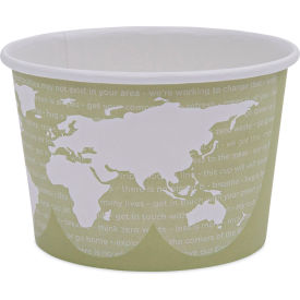 Eco-Products® World Art Food Container Seafoam 4-1/16