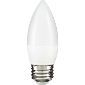 Sunlite® LED B13 Torpedo Frosted Light Bulb E26 Base 7W 500 Lumens 40K Cool White Pk of 6 41773-SU