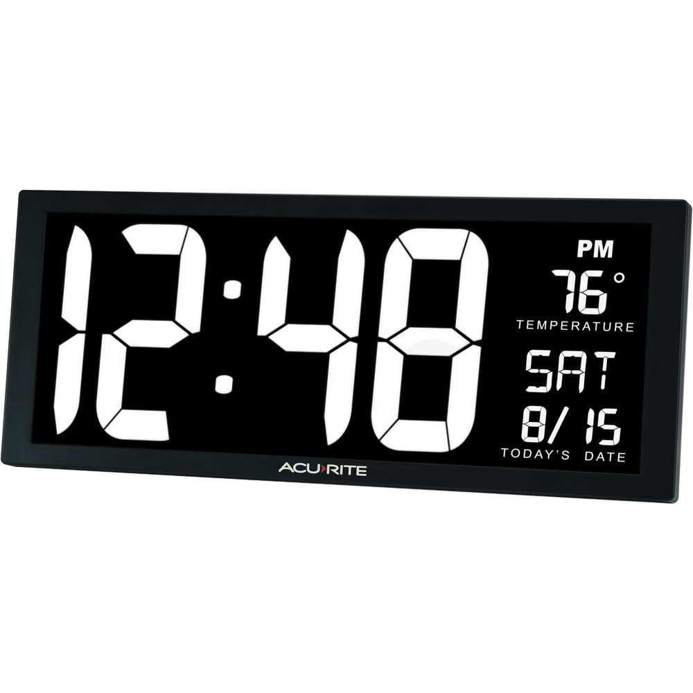 Clocks & Multi-Function Clocks, Type: Digital , Color: White MPN:75159M