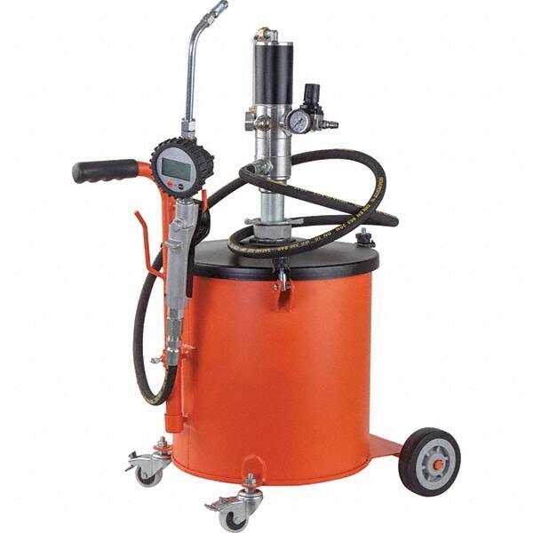 Air Operated Pump: 3.7 GPM, Oil Lubrication, Steel, Brass, Aluminum, Zinc, Hi Nitrile Rubber, Polyurethane & Turcite MPN:BORP/31-30