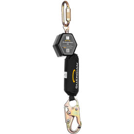 Guardian® CR5 Self-Retracting Lifeline Single-Leg HMPE Webbing Steel Snap Hook 6'L 1400198