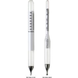 H-B DURAC 0.890/1.000 Specific Gravity and 10/25 Degree Baume Dual Scale Hydrometer 618060400