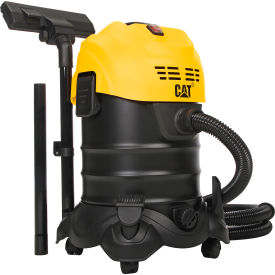 Cat® C06V Stainless Steel HEPA Wet/Dry Vacuum 6.6 Gallon Cap. 758641