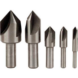 Made in USA Cobalt 3 Flute Center Reamer Countersink Set 82° 1/4