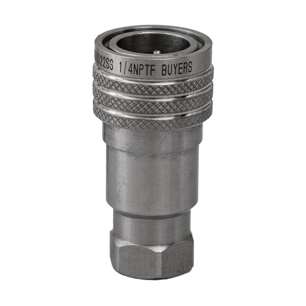 Hydraulic Hose Fittings & Couplings, Type: Hydraulic Coupler , Fitting Type: Female , Hose Inside Diameter (Decimal Inch): 0.2500  MPN:B400022SS