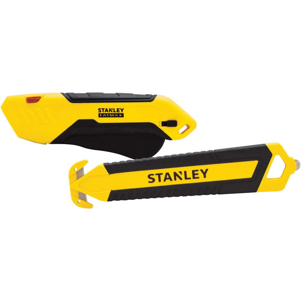 Utility Knives, Snap Blades & Box Cutters, Type: Safety Utility Knife , Blade Type: Retractable , Handle Material: Bi-Material , Blade Material: Steel  MPN:38913901/107558