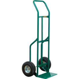 Wesco® Greenline 656 Hand Truck w/ Continuous Handle Pneumatic Wheels 600 lb. Capacity 210460