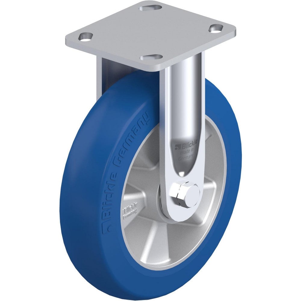 Top Plate Casters, Mount Type: Plate , Number of Wheels: 1.000 , Wheel Diameter (Inch): 8 , Wheel Material: Polyurethane , Wheel Width (Inch): 2  MPN:842759