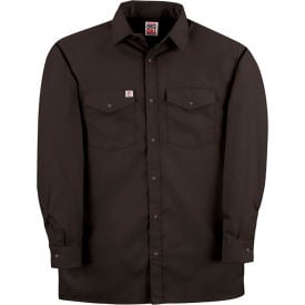 Big Bill Snap Button Down Long Sleeve Work Shirt S Black 247-R-BLK-S