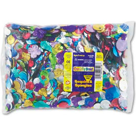 Creativity Street 6118 Sequins & Spangles Classroom Pack Assorted Metallic Colors 1 lb/Pack 6118