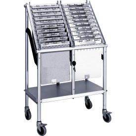 Omnimed® Wheeled Chart Carrier 2-Tier 23