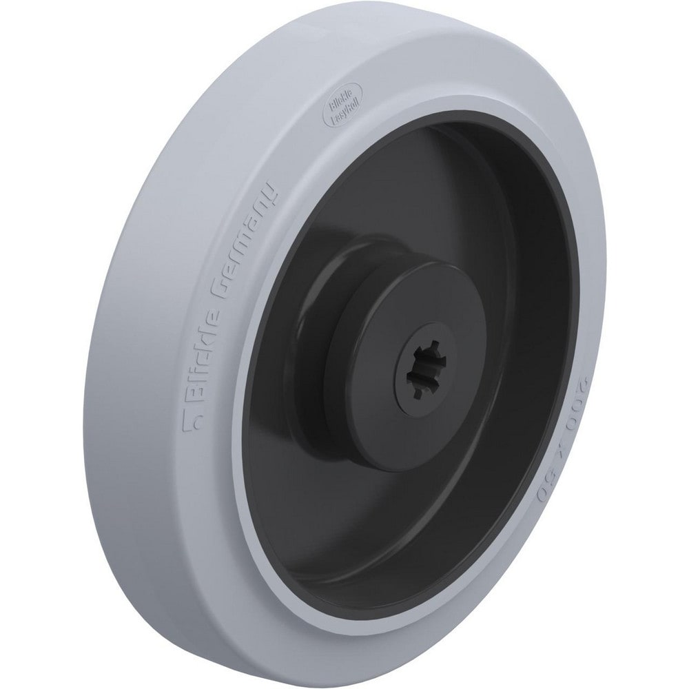 Caster Wheels, Wheel Type: Rigid, Swivel , Load Capacity: 1100 , Bearing Type: Ball , Wheel Core Material: Nylon , Wheel Material: Rubber  MPN:006502