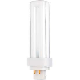 Sylvania 20672 CF18DD/E/835 18w W/ G24Q-2 Base 3500K 4-pin CFL Bulb - Pkg Qty 50 20672