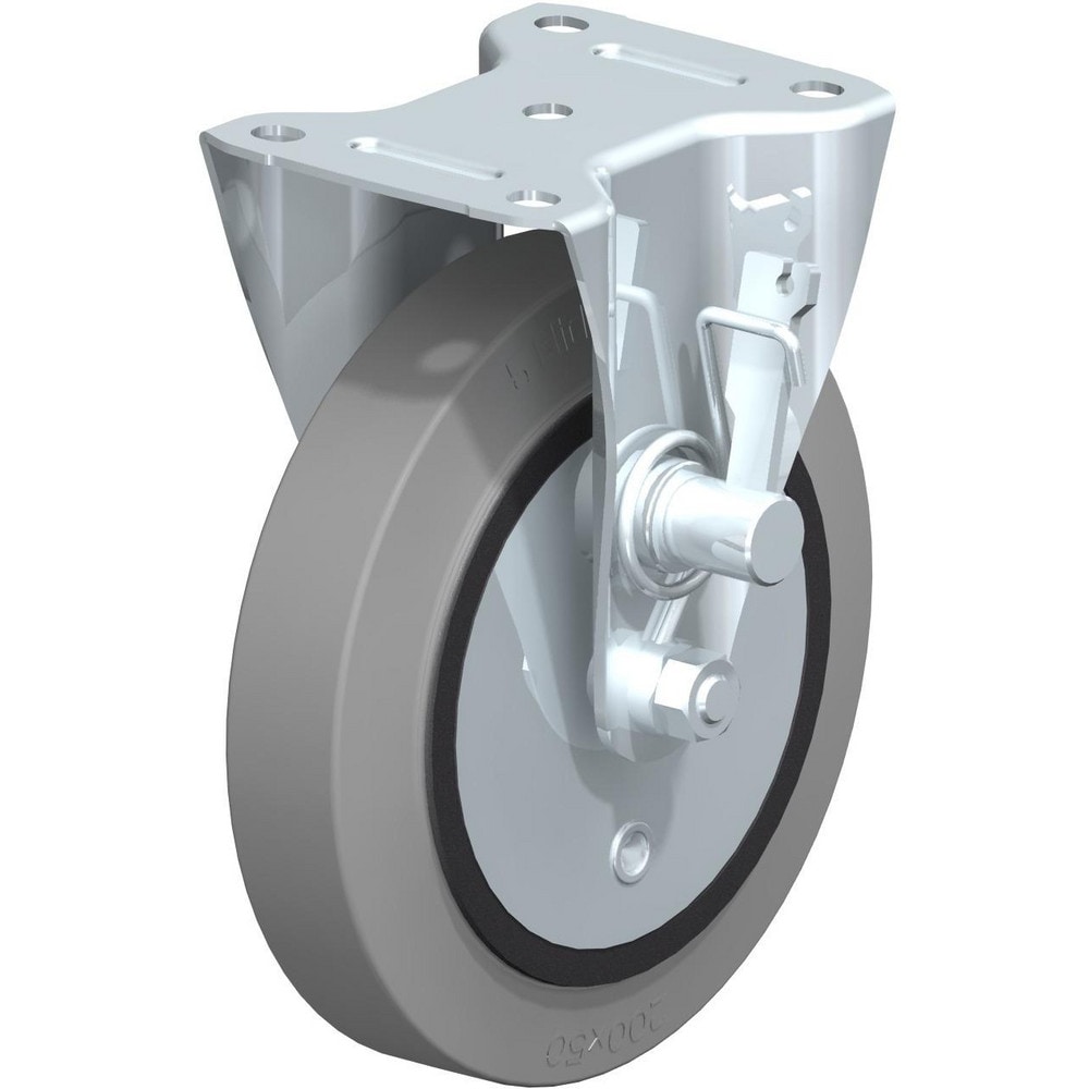 Top Plate Casters, Mount Type: Plate , Number of Wheels: 1.000 , Wheel Diameter (Inch): 6 , Wheel Material: Polyurethane , Wheel Width (Inch): 2  MPN:913553