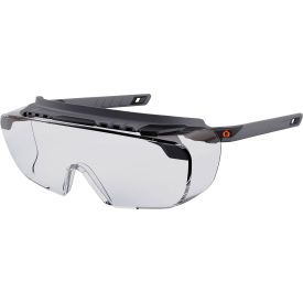 Ergodyne® Skullerz® OSMIN-AFAS Half Frame Safety Glasses Clear Lens Matte Black Frame 55102