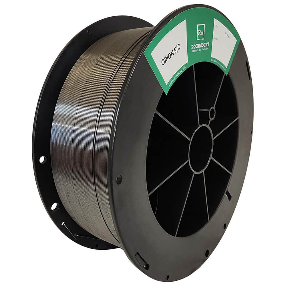 MIG Welding Wire, Wire Type: Flux Core , Tensile Strength: 0 , Roll Weight: 25.000 (Pounds), Wire Material: Copper Alloy, Steel Alloy  MPN:7697