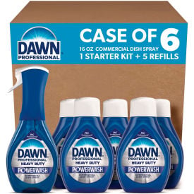 Dawn® Professional Heavy Duty Powerwash Dish Spray Fresh Scent 16 oz. Bottle 6/Case 80763689