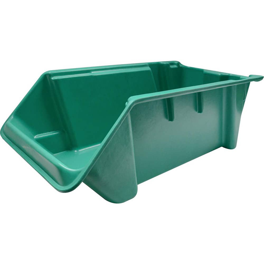 Bins, Bin Style: Hopper Front , Shape: Rectangle , Load Capacity (Lb. - 3 Decimals): 100.000 , Color: Green , Stacking: Yes  MPN:8422085170