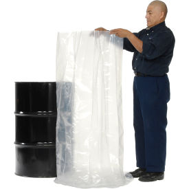 GoVets™ 55 Gallon Drum Liner 10 Mil 38 x 53 - Pkg Qty 50 885237