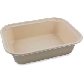 World Centric® Fiber Container 60 oz. Cap. 9-13/16