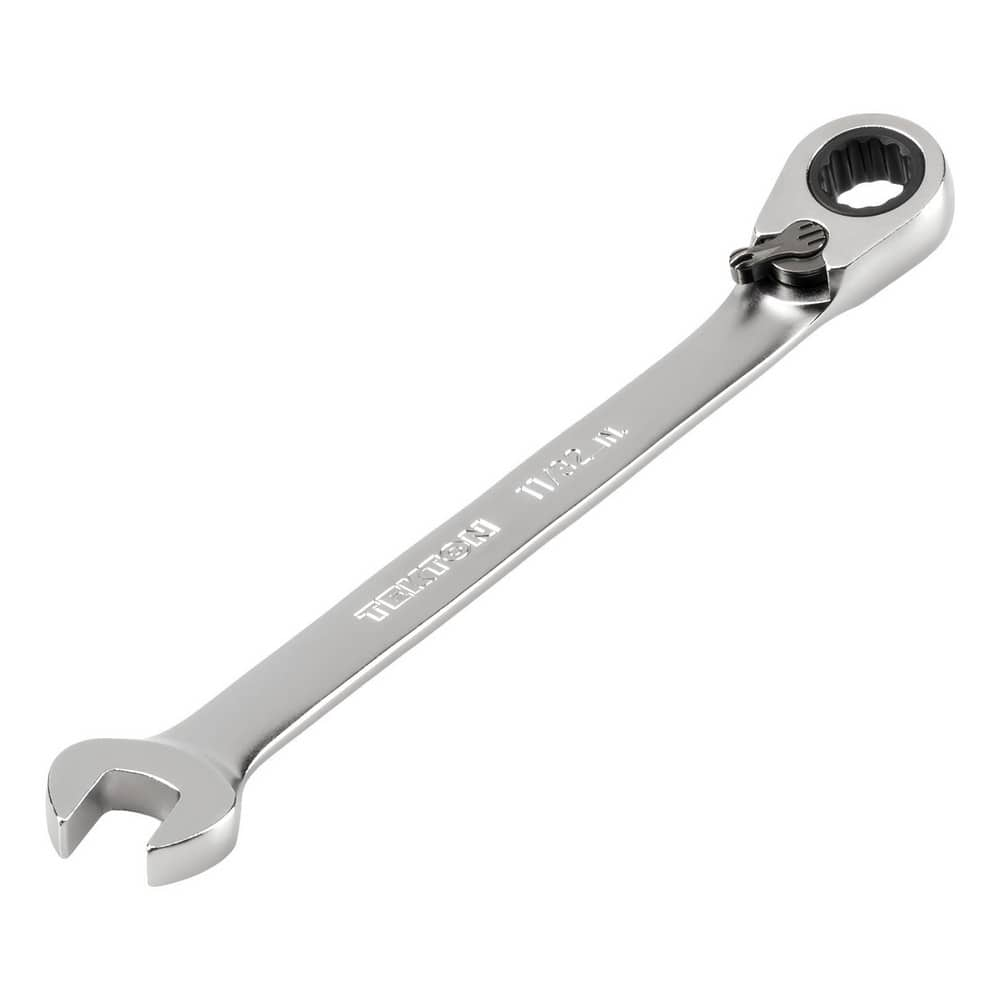 Combination Wrenches, Size (Inch): 11/32 , Finish: Satin Chrome , Head Type: Combination , Handle Type: Straight , Material: Steel  MPN:WRC23309