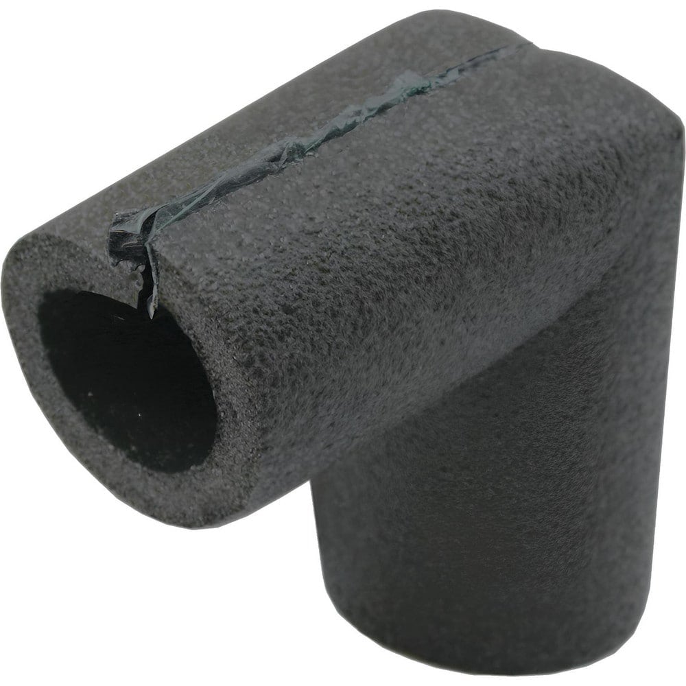 Pipe Insulation Fittings, Insulation Type: Elbow , Compatible Pipe Size: 1in , Material: Polyethylene , Overall Thickness: 0.375in , Insulation R Value: 2.20  MPN:I59200