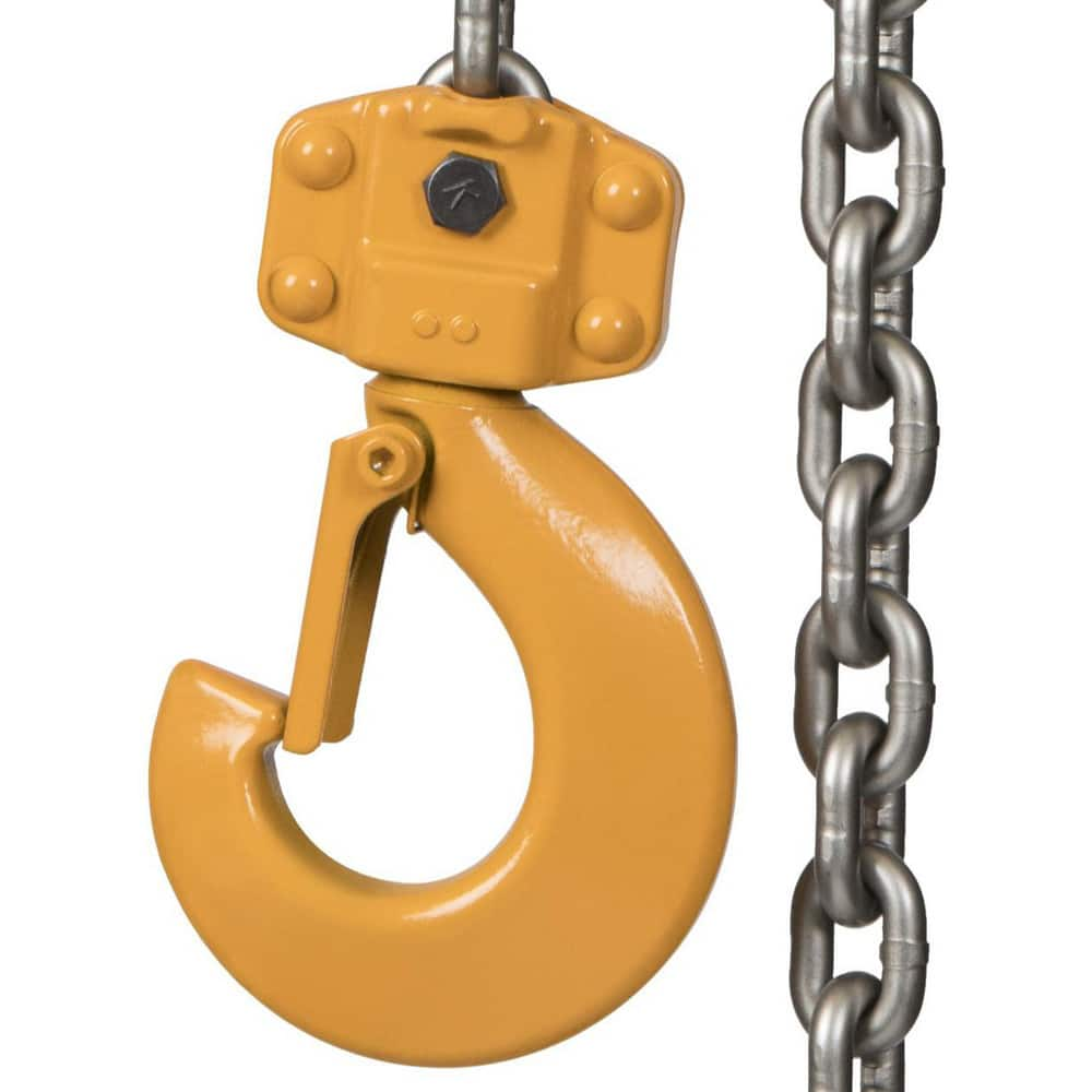 Hoist Accessories, Type: Swivel Suspension Hook , For Use With: LB Lever Hoists , Material: Steel , Work Load Limit: 3000 , Overall Capacity: 3000  MPN:L5BZ0151021