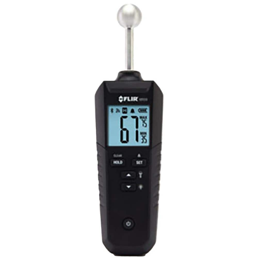 Moisture Meters & Analyzers, Product Type: Moisture Meter , Accuracy: Relative Measurement of 0-100% Range , Heat Source: None  MPN:MR59