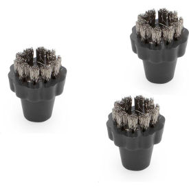 Karcher Round Brush Stainless Steel Set 3 Nozzles - Hard Bristles For Karcher SGV 6/5 - 2.863-007.0 - Pkg Qty 3 2.863-007.0